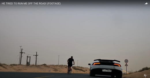 Ryan Taylor and Jake100 in Dubai with Collective Bikes