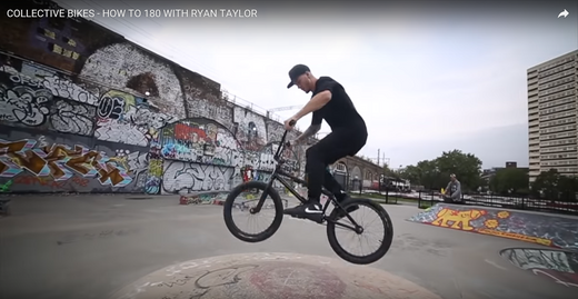 COLLECTIVE BIKES HOW TO 180 WITH RYAN TAYLOR