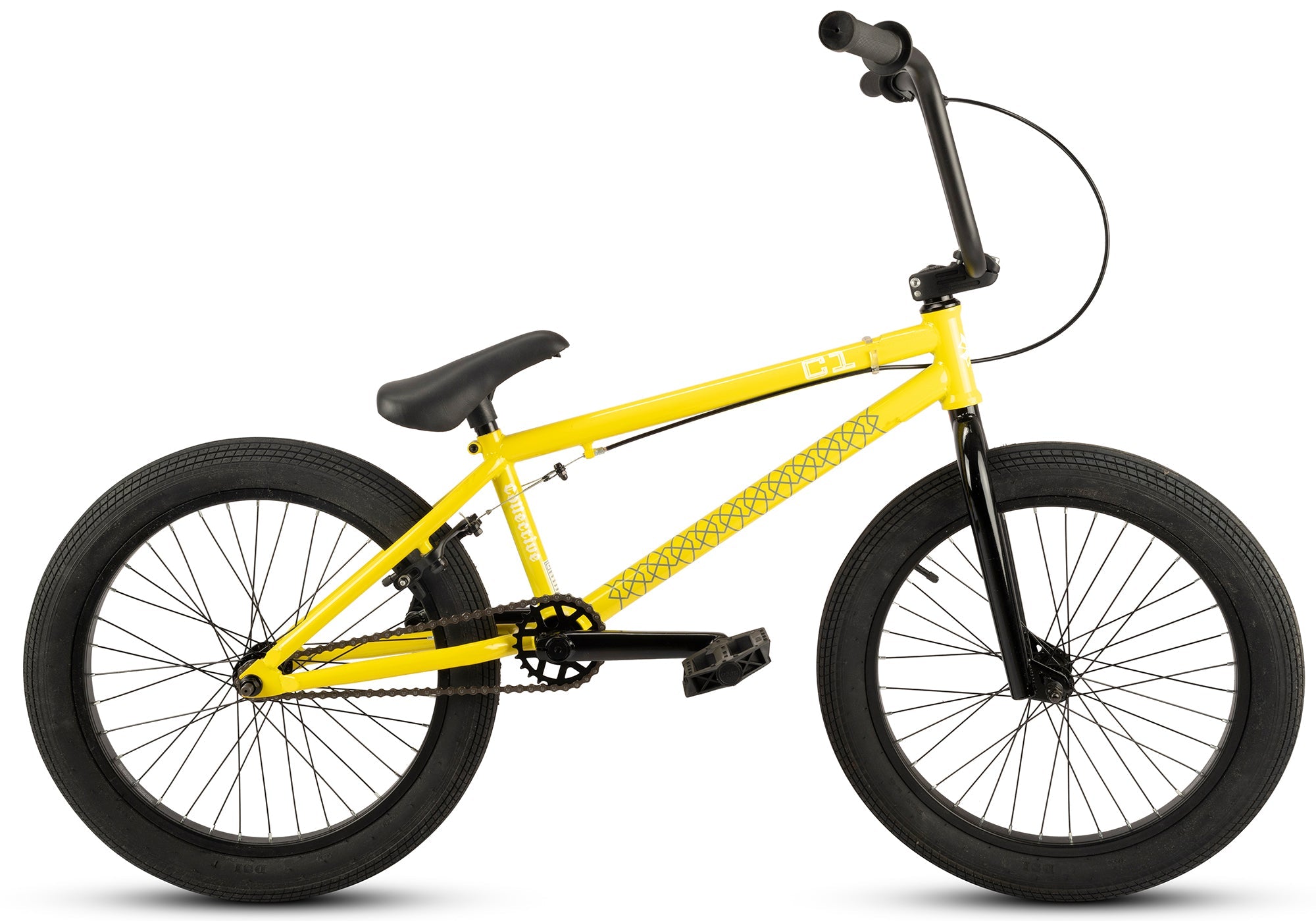 Collective C1 Complete BMX Yellow - Collective Bikes