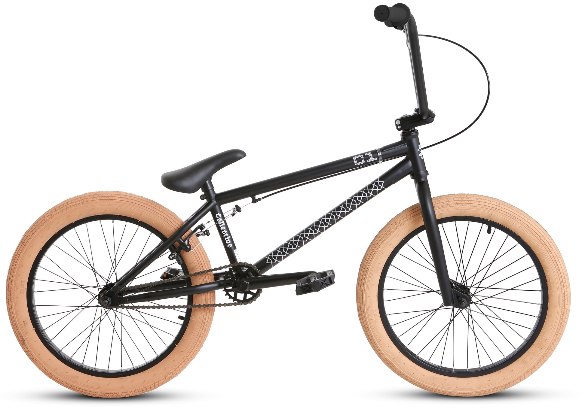 fitnessbike schwarz COLLECTIVE C1 KOMPLETT-BMX SCHWARZ – collectivebikes.com/eu